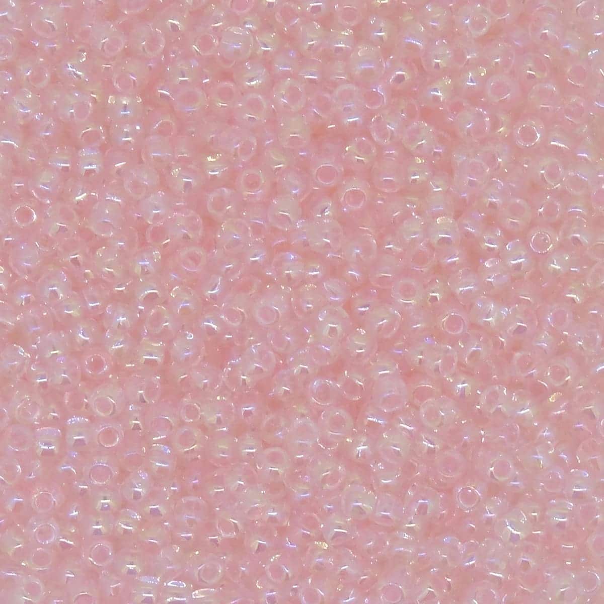 Toho Seed Beads Round Size 11/0 28GM Rainbow Ballerina Pink 11-171