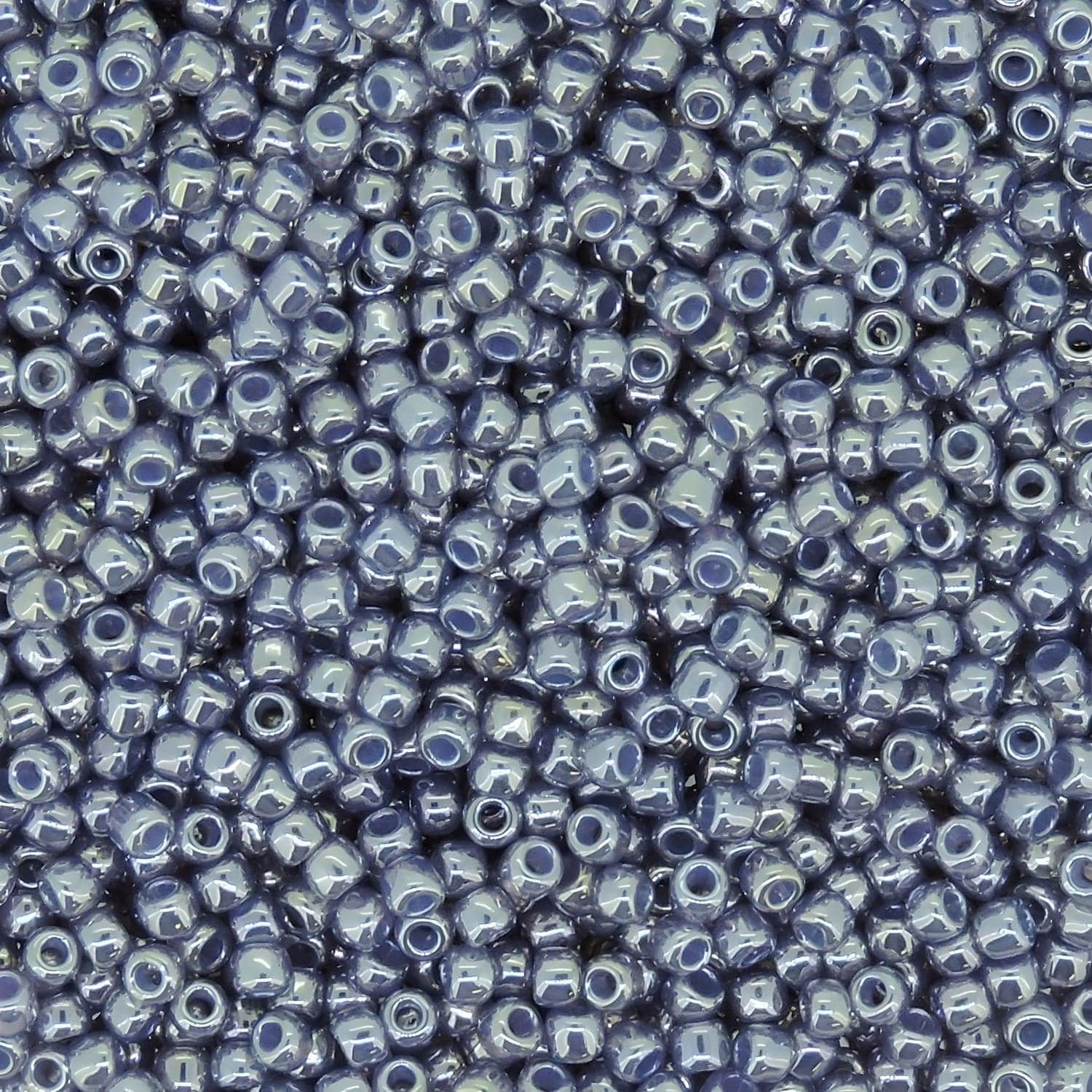 Toho Seed Beads Round Size 11/0 28GM Gold Luster Pale Wisteria 11-455