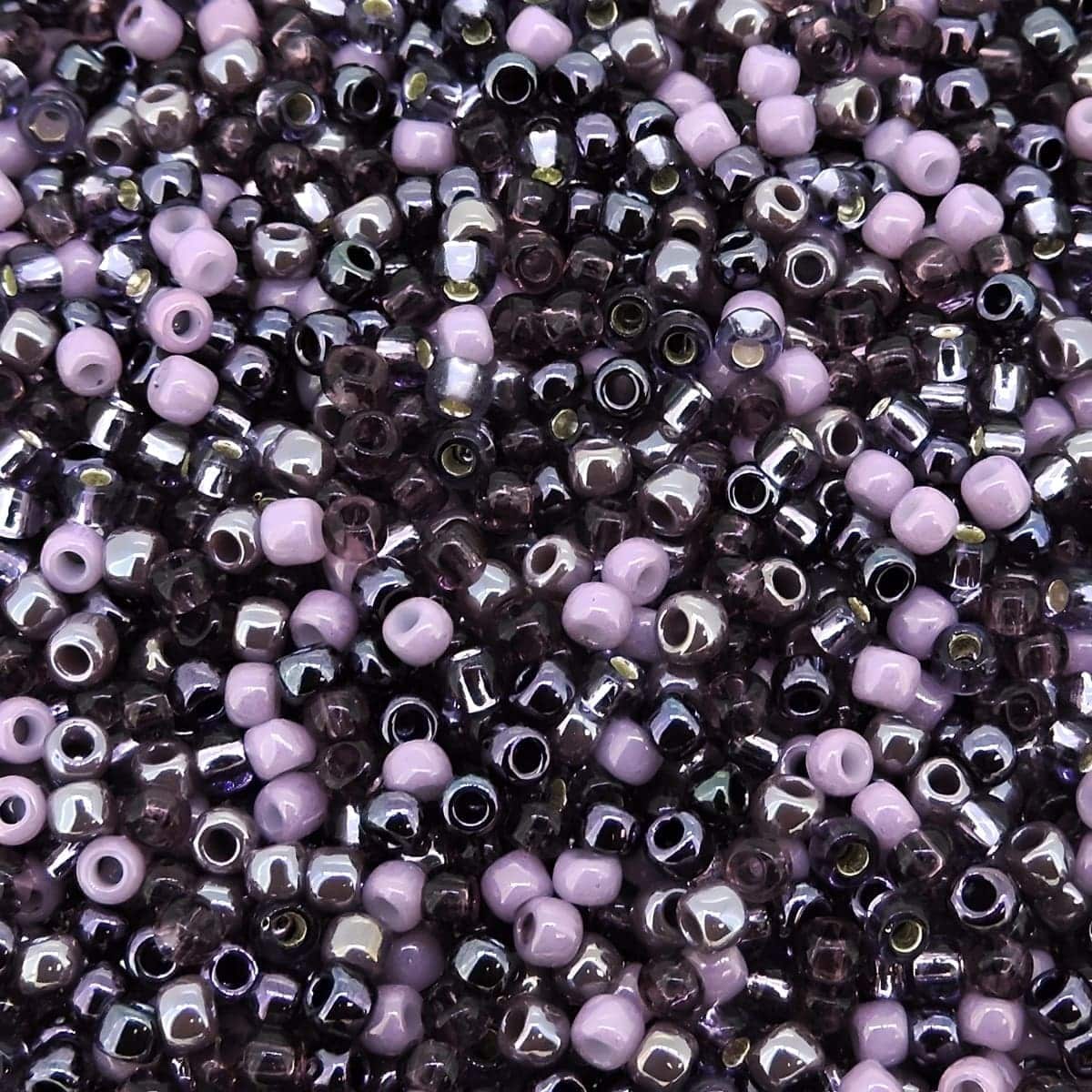 Toho Seed Beads Round Size 11/0 28GM Lilac Fields Mix 11-MIX11