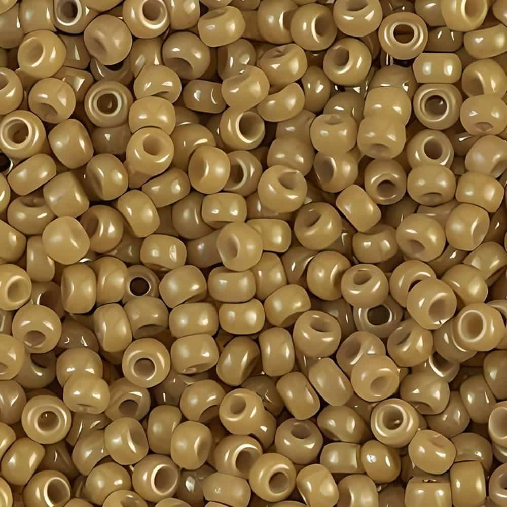 Miyuki Round Seed Beads Size 11/0 Opaque Creamy Latte 24GM