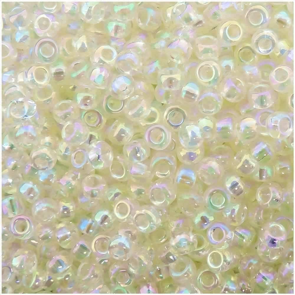 Miyuki Round Seed Beads Size 11/0 Crystal Ivory Gold 24GM