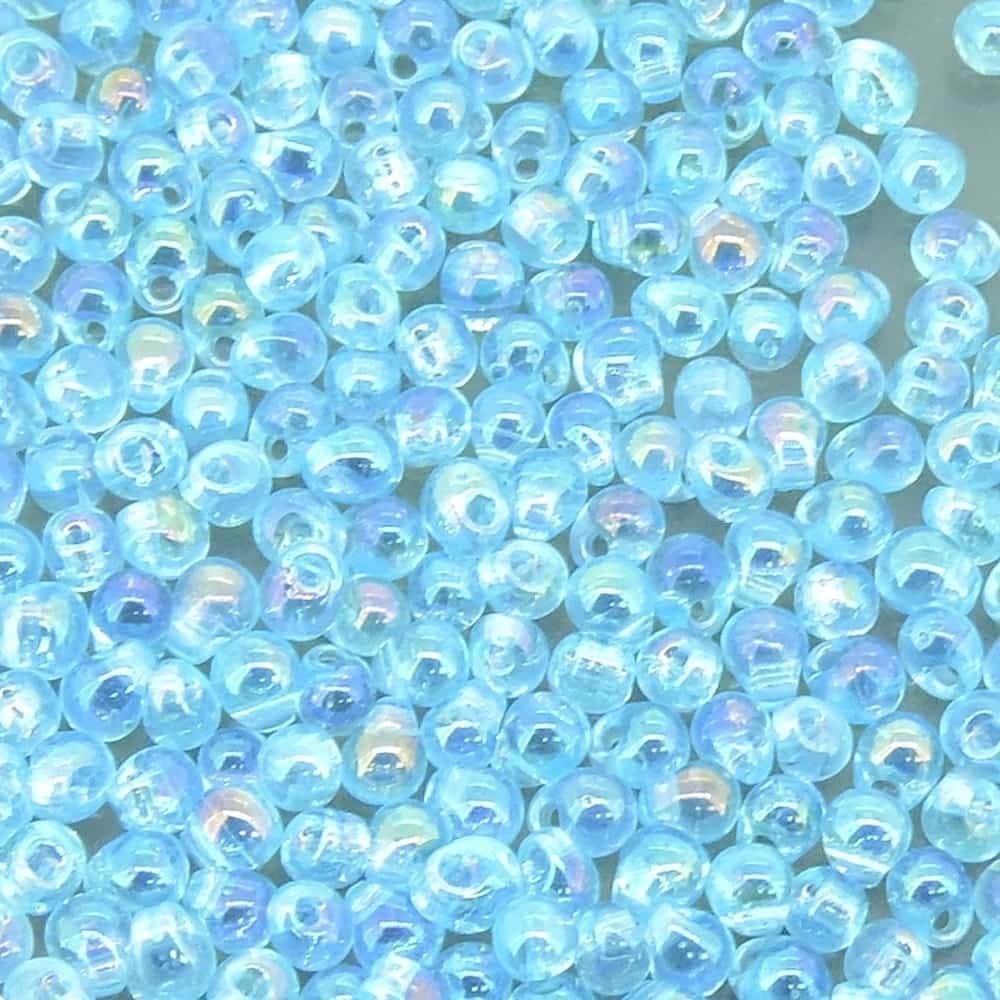 Miyuki Drop Beads 2.8mm Light Blue AB 9GM