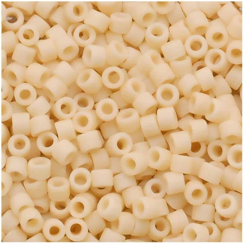 DB1581 Miyuki Delica Seed Beads 11/0 Matte Opaque Pear 7GM
