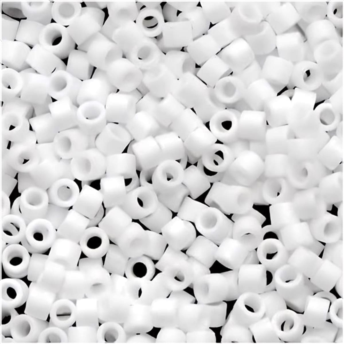 DB0351 Miyuki Delica Seed Beads 11/0 Matte Opaque White BULK 50GM