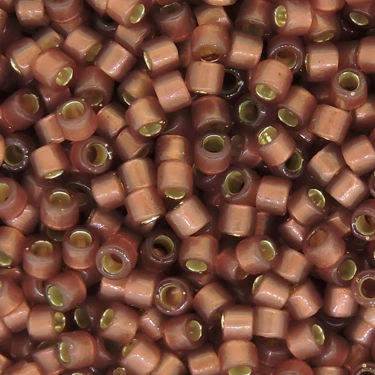 DB2179 Miyuki Delica Seed Beads Size 11/0 Duracoat Semi-Frosted SL Autumn Spice 7GM