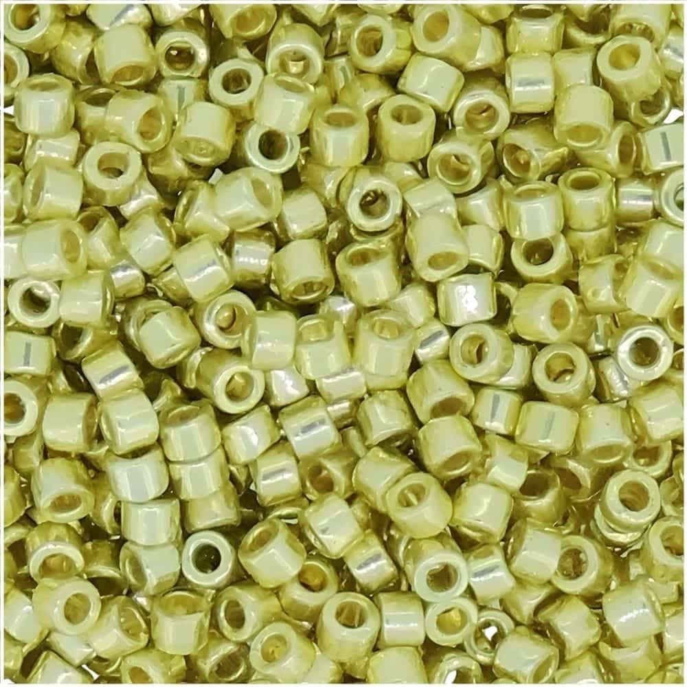 DB2502 Miyuki Delica Beads Size 11/0 Duracoat Galvanized Yellow Gold 7.2GM
