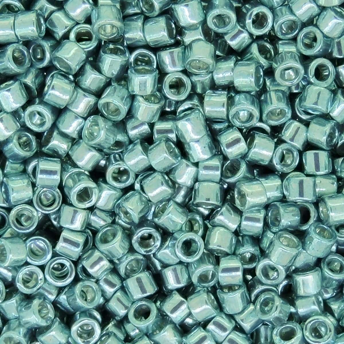 DB0415 Miyuki Delica Seed Beads Size 11/0 Galvanized Turquoise 7GM