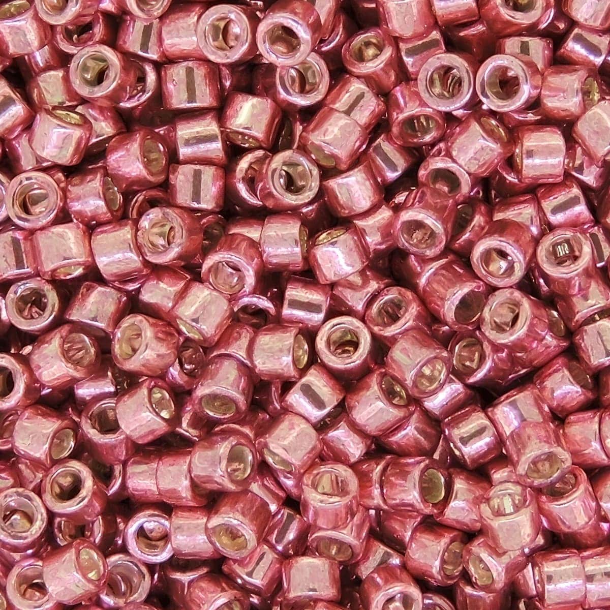 DB0420 Miyuki Delica Seed Beads Size 11/0 Galvanized Pink 7GM