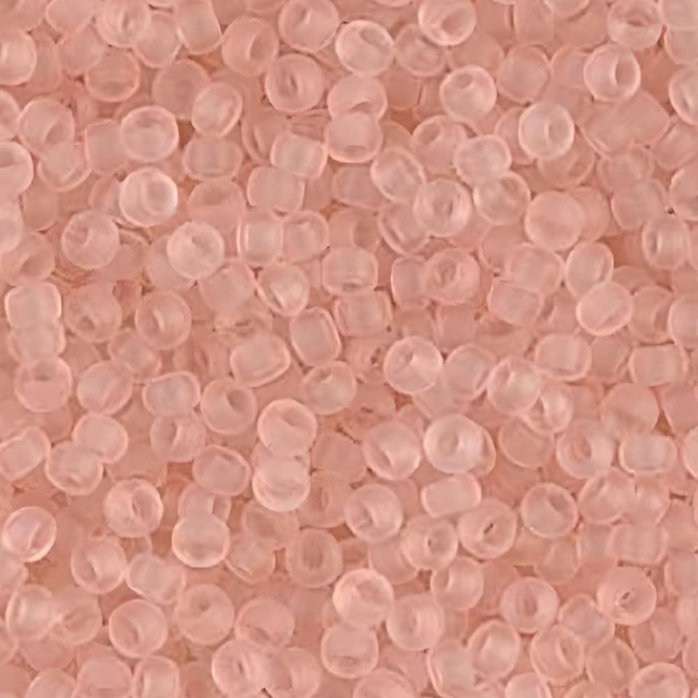 Miyuki Round Seed Beads Size 11/0 Matte Tea Rose 24GM