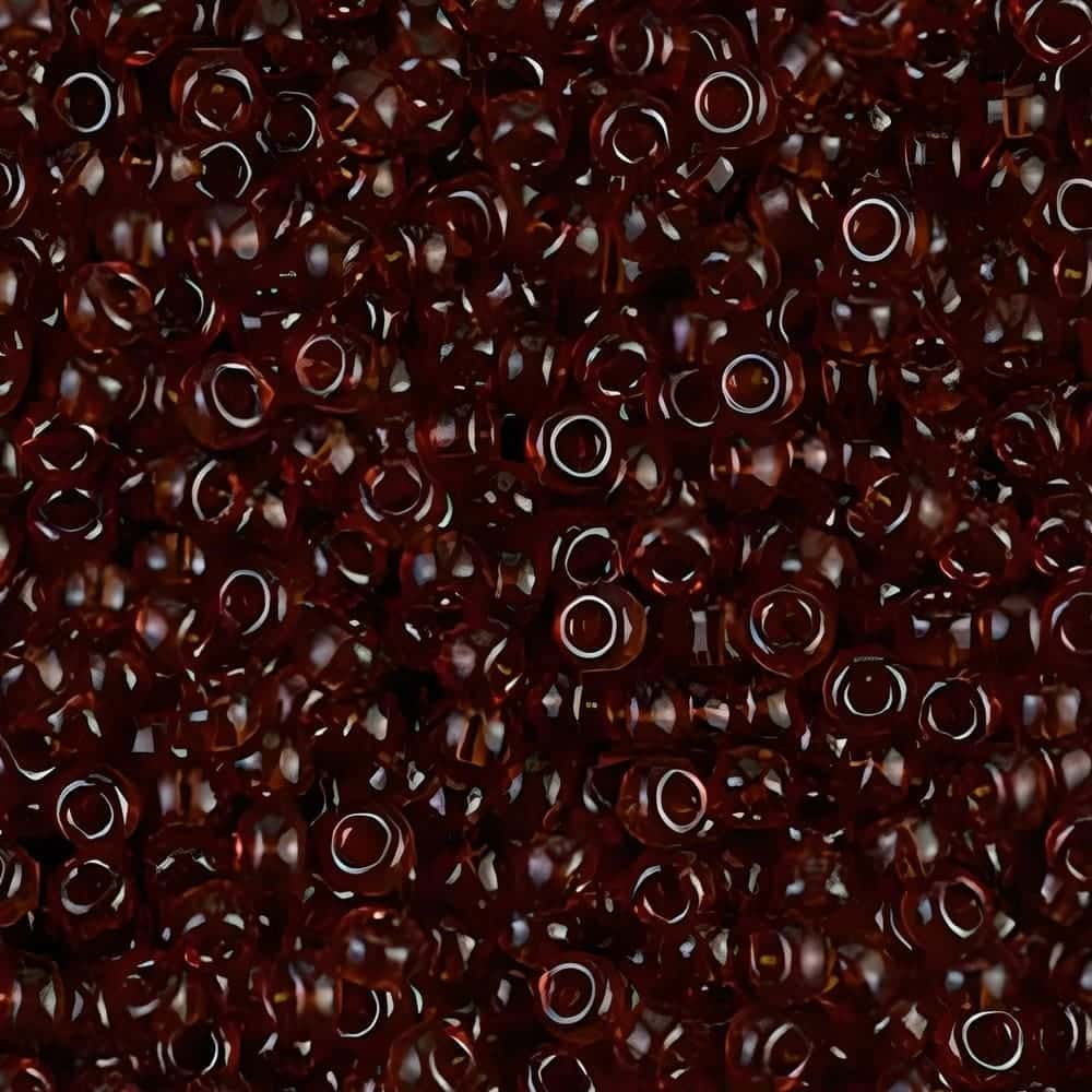 Miyuki Round Seed Beads Size 11/0 Dark Topaz 24GM