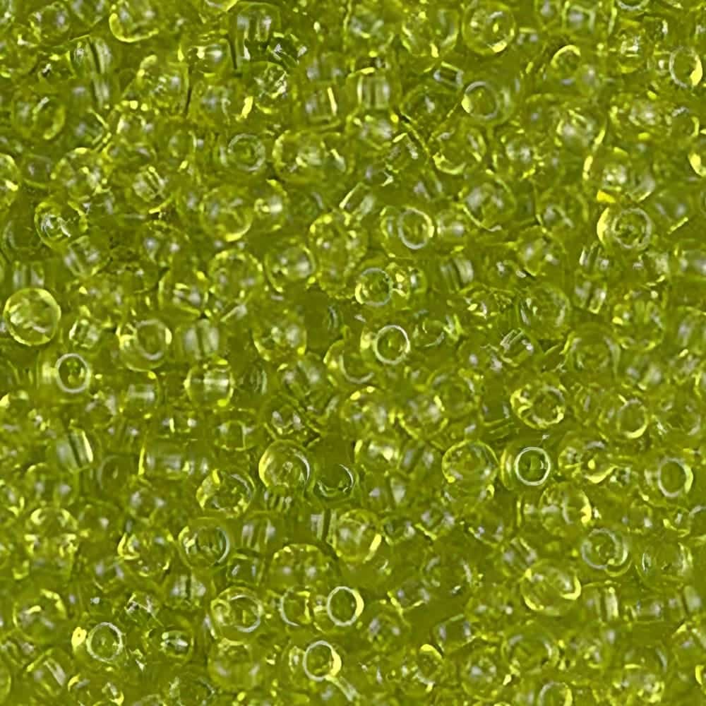 Miyuki Round Seed Beads Size 11/0 Chartreuse Green 24GM