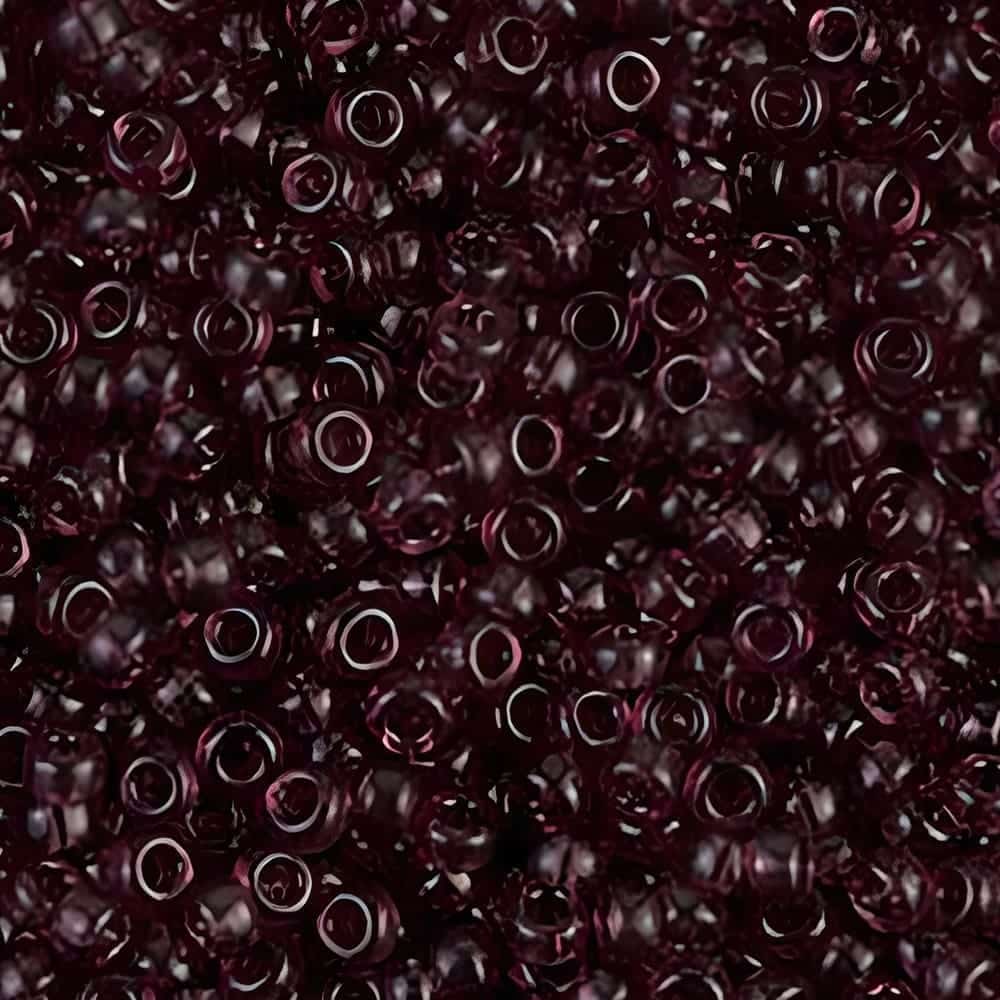 Miyuki Seed Beads Round Size 11/0 Dark Smoky Amethyst 24GM
