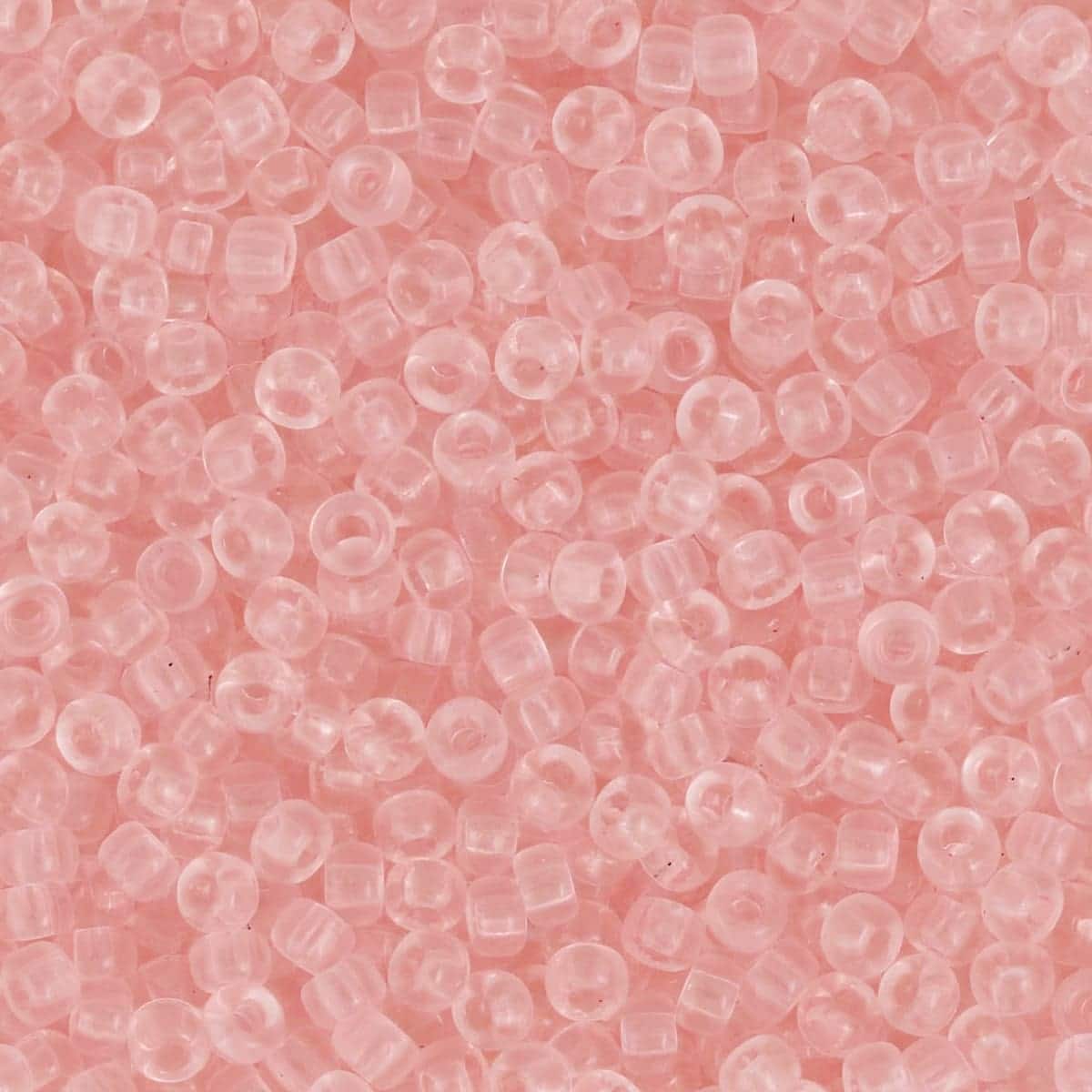 Miyuki Round Seed Beads Size 11/0 Light Tea Rose 23GM