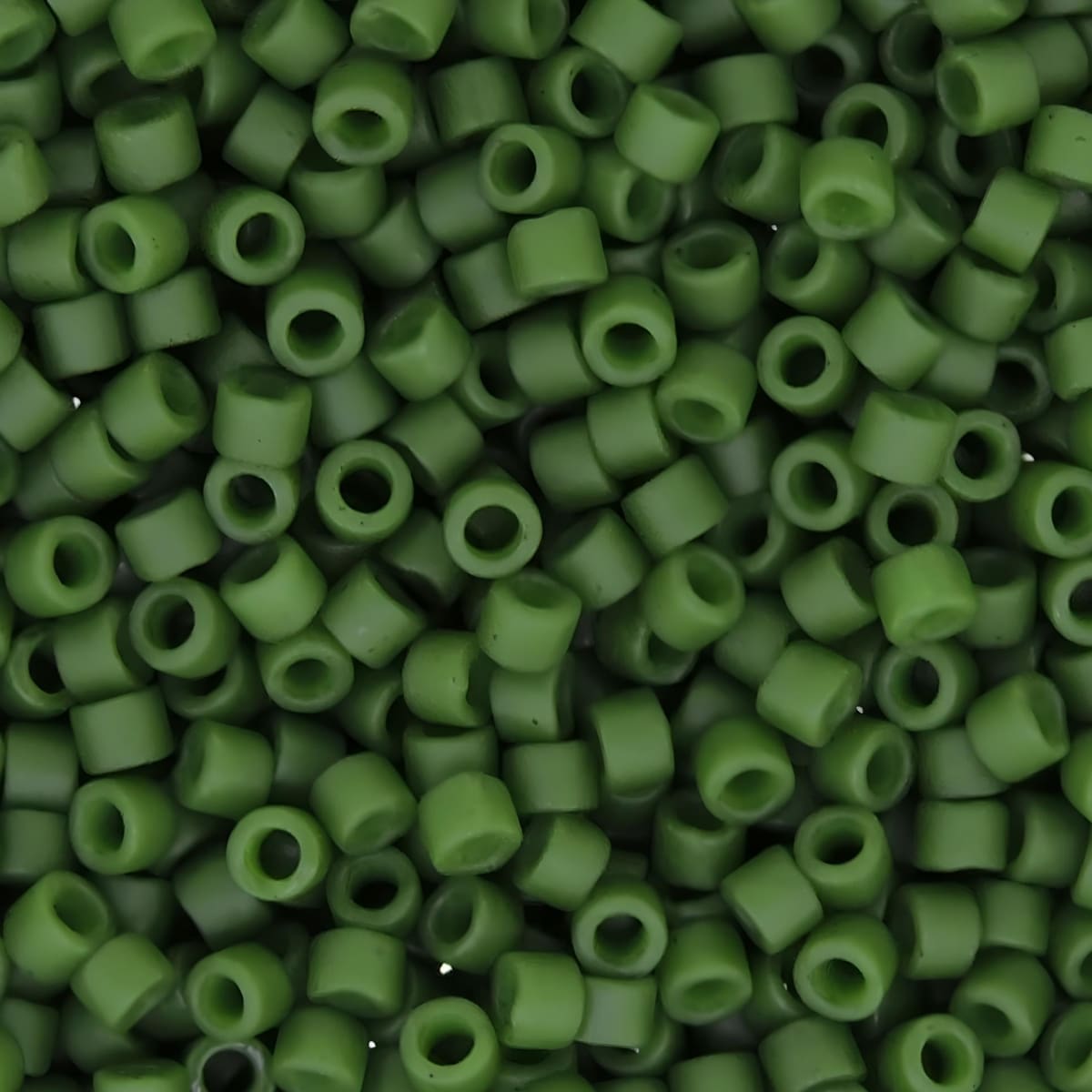 DB0797 Miyuki Delica Seed Beads Size 11/0 Matte Olive Green 7.2GM