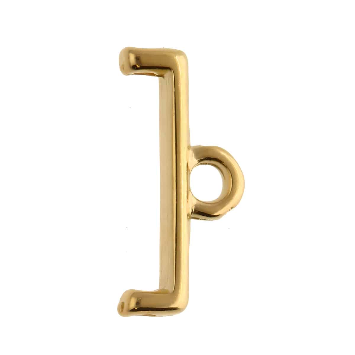 Cymbal Bead Ends Topolia II for Delica Beads 2pcs 24K Gold Plated