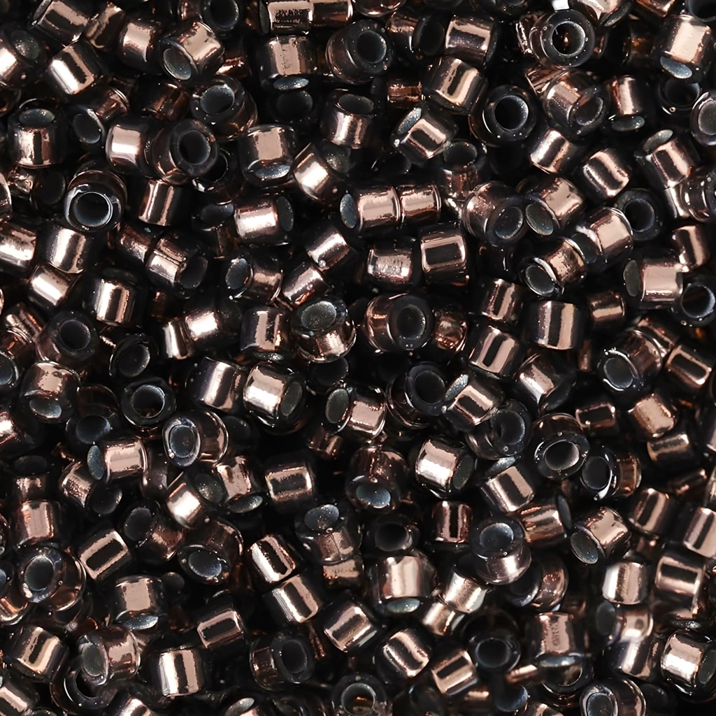 DB0184 Miyuki Delica Seed Beads 11/0 Silver Lined Bronze 7.2GM