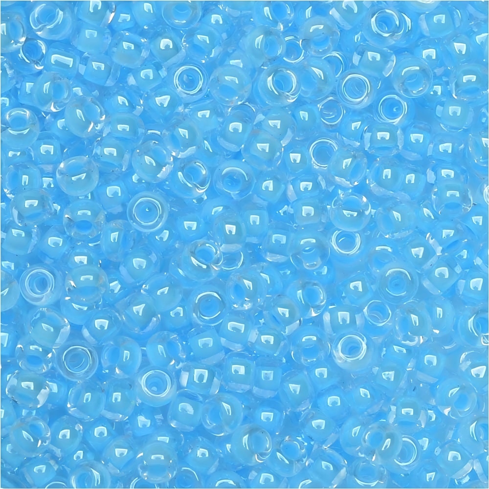 Miyuki Round Seed Beads 15/0 Luminous Ocean Blue 8.2GM