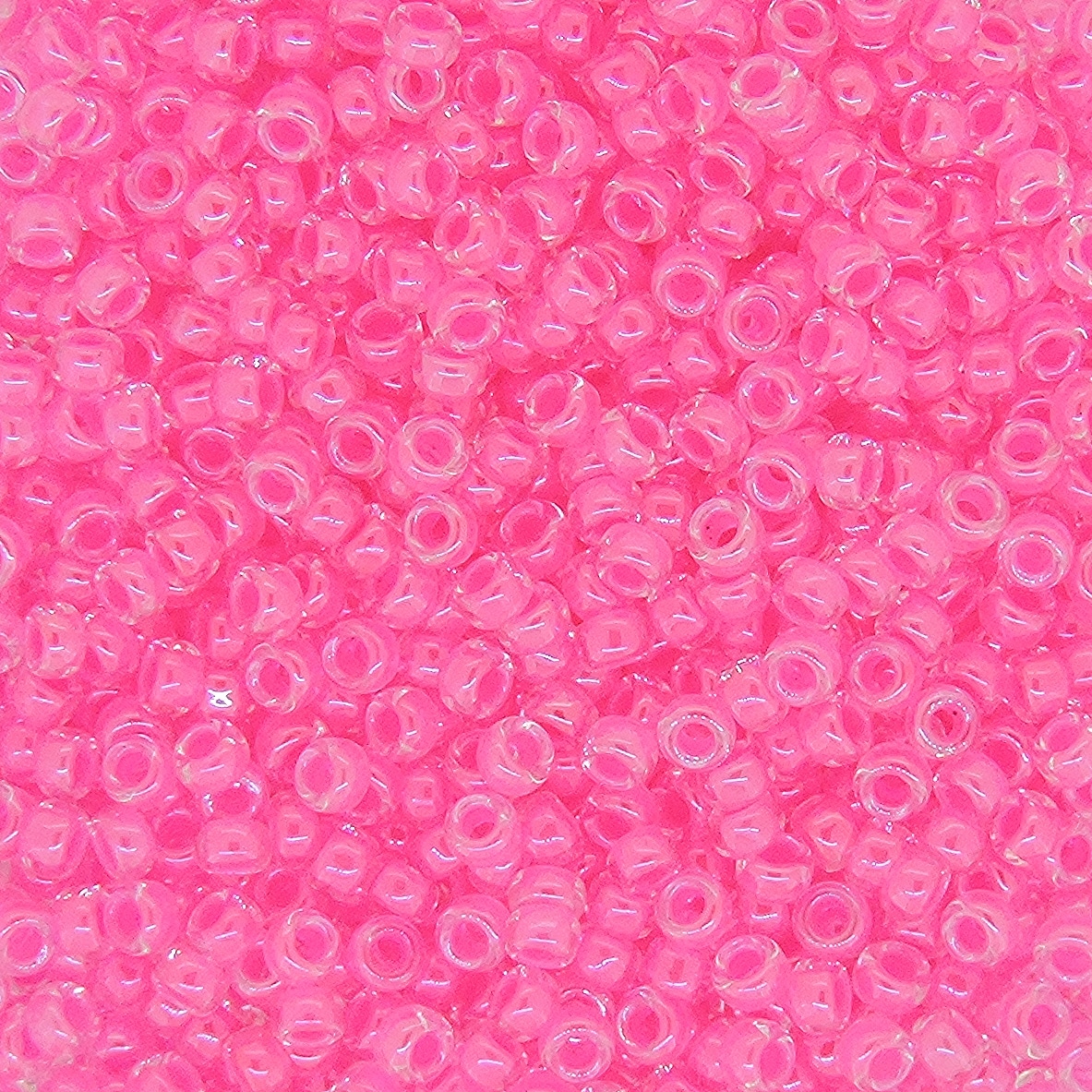 Miyuki Round Seed Beads 15/0 Luminous Wild Strawberry 8.2GM