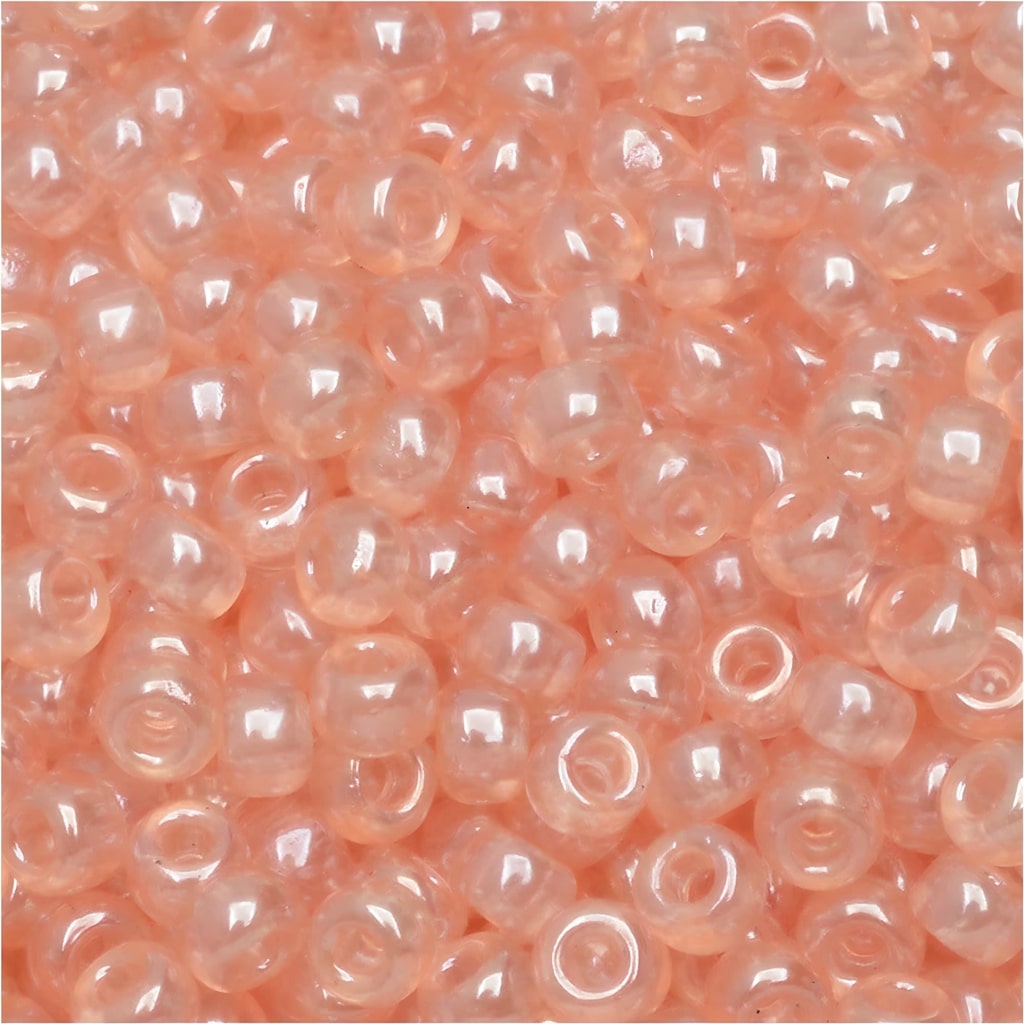 Miyuki Round Seed Beads Size 8/0 Shell Pink Luster 22GM