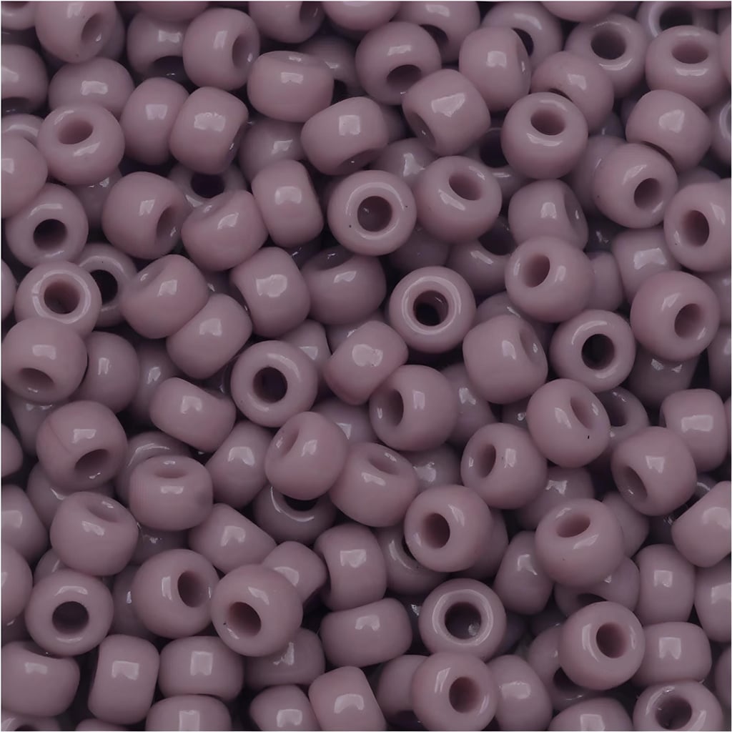 Miyuki Round Seed Beads 6/0 Opaque Mauve 20GM