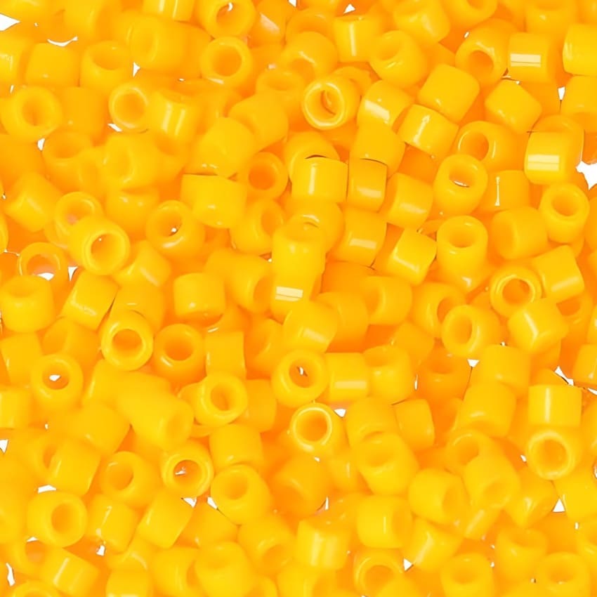 DB2103 Miyuki Delica Seed Beads 11/0 Duracoat Op Light Squash 7.2GM