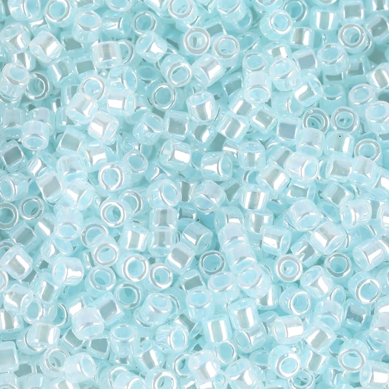 DB0239 Miyuki Delica Seed Beads 11/0 Crystal Light Aquamarine 7.2GM