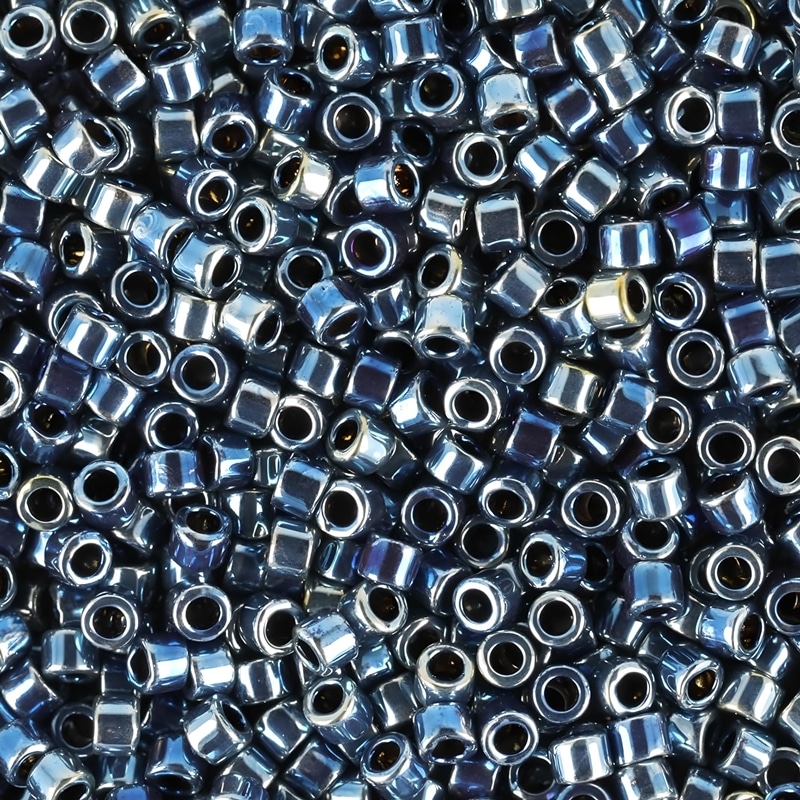 DB0514 Miyuki Delica Seed Beads 11/0 Dark Blue AB 7.2GM
