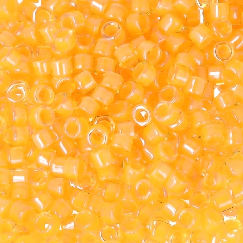 DB2045 Miyuki Delica Beads Size 11/0 Luminous Mango 7.2GM