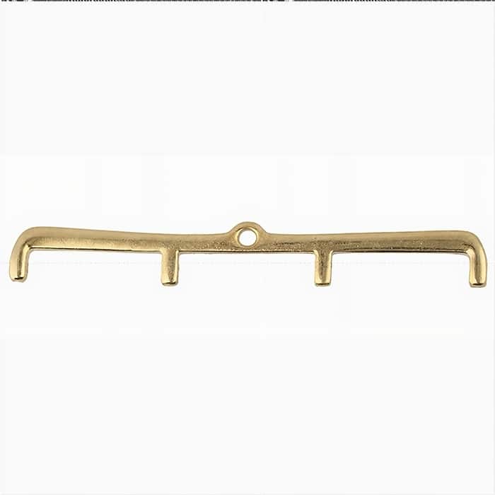 Cymbal Bead End Maronia IV for 8/0 Beads 24K Gold Plated