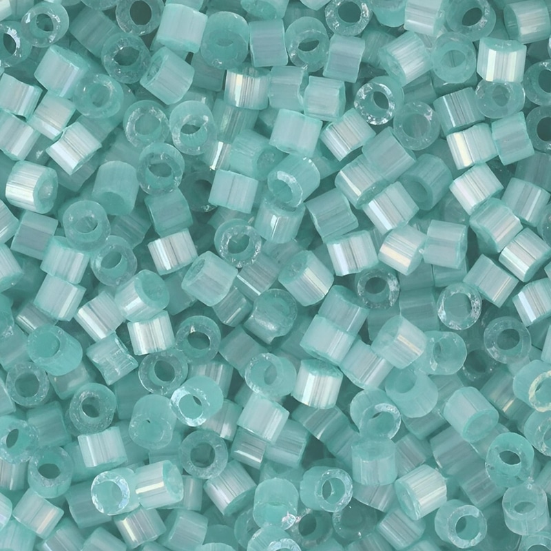 DB1812 Miyuki Delica Beads 11/0 Light Aqua Green Silk Satin 6.5GM