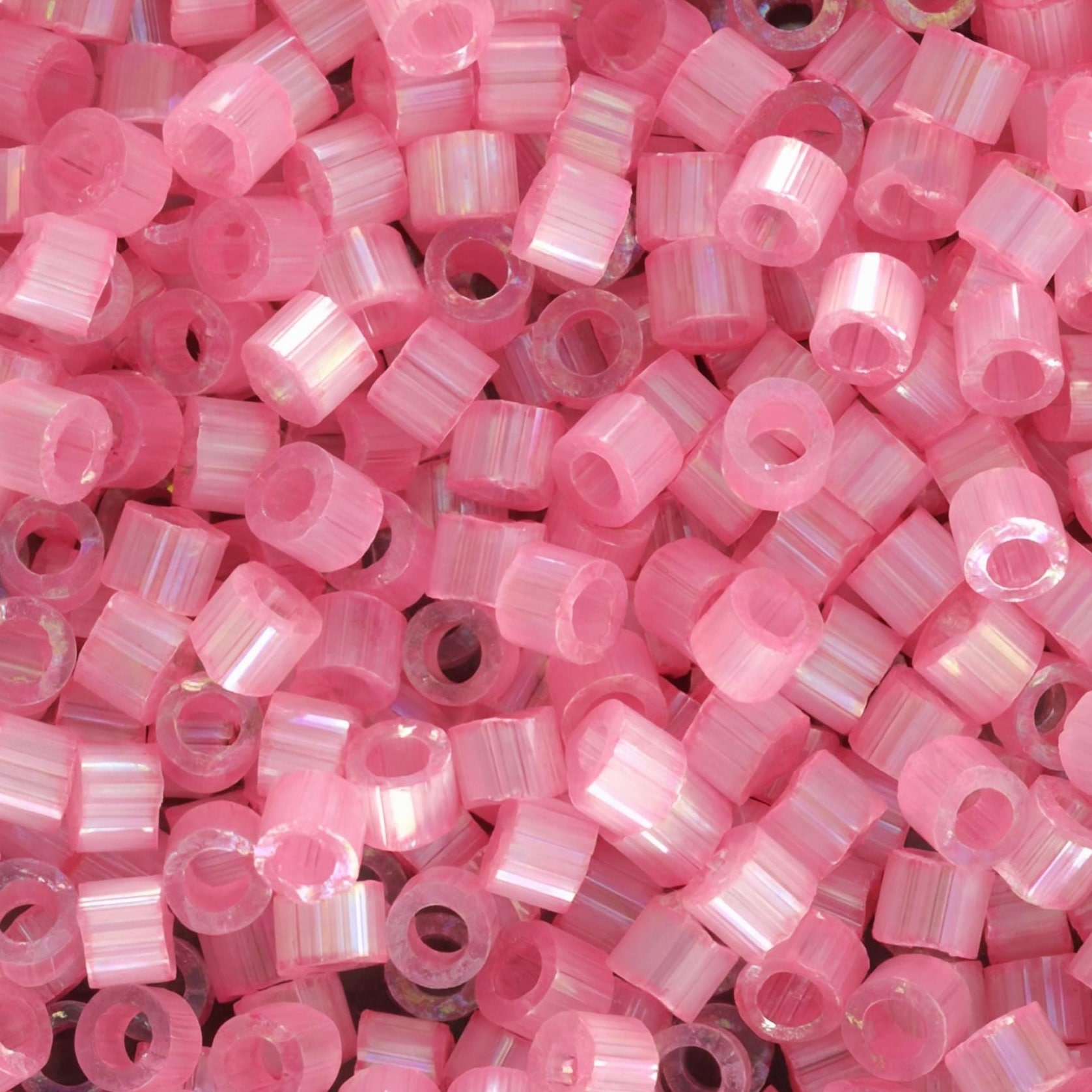 DB1875 Miyuki Delica Beads 11/0 Silk Inside Light Carnation AB 7.2GM