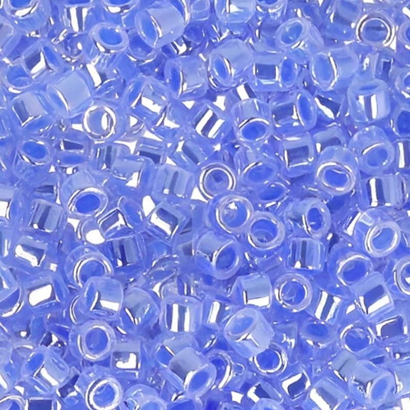 DB0240 Miyuki Delica Beads 11/0 Lined Crystal Sapphire 7.2GM