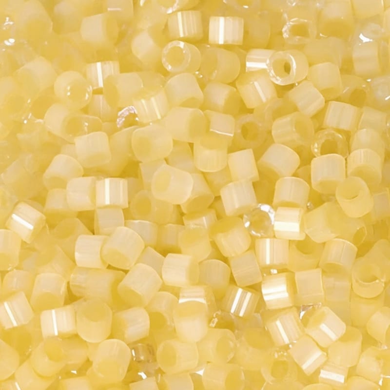 DB1801 Miyuki Delica Beads 11/0 Light Apricot Silk Satin 6.8GM