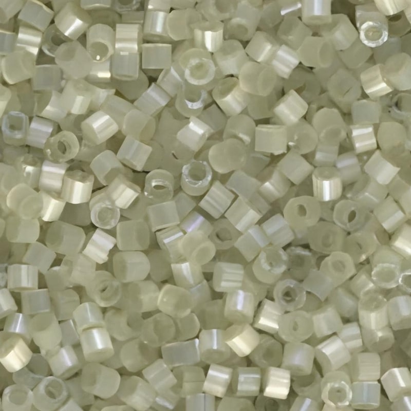 DB1815 Miyuki Delica Beads 11/0 Pale Lime Silk Satin 6.5GM