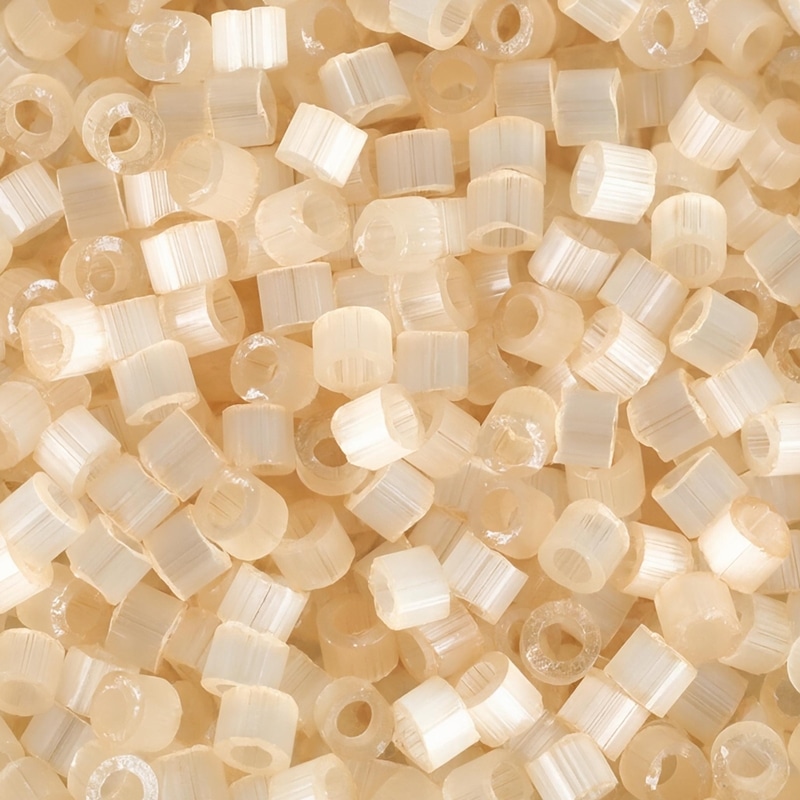 DB0674 Miyuki Delica Beads 11/0 Cream Silk Satin 6.4GM