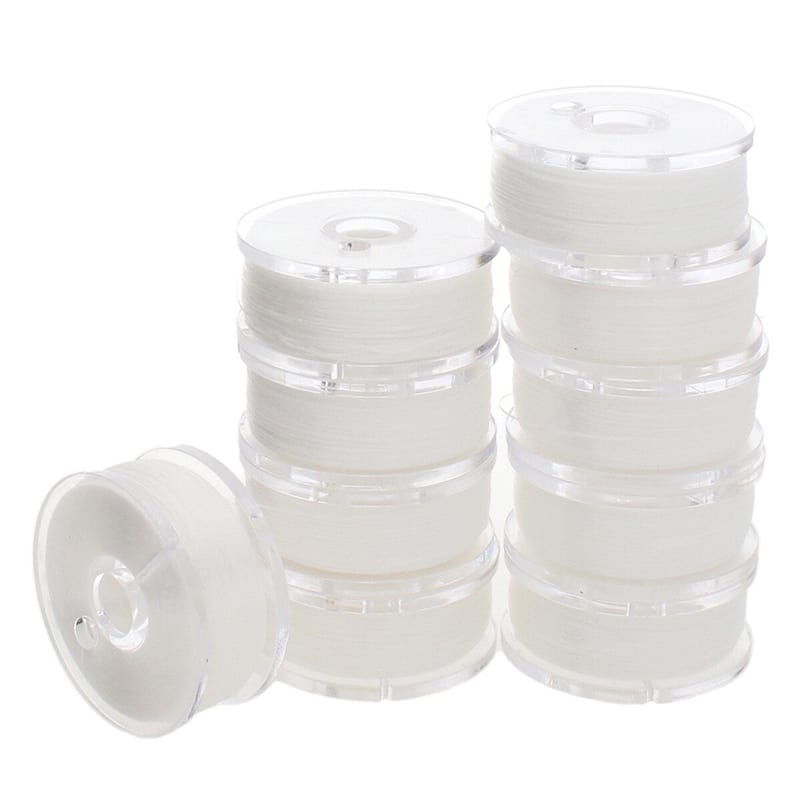 Nyline Beading Thread White Size 00 0.12mm 140YD