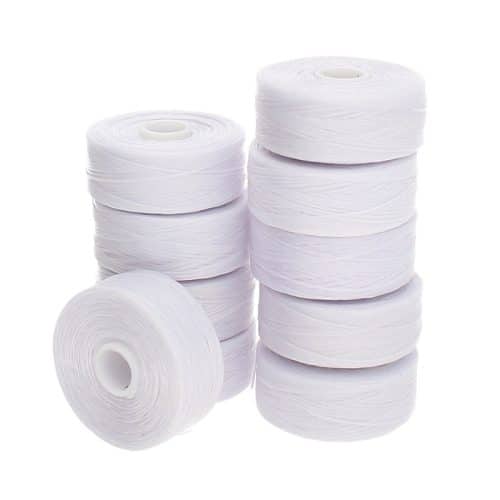 Nyline beading thread white size d