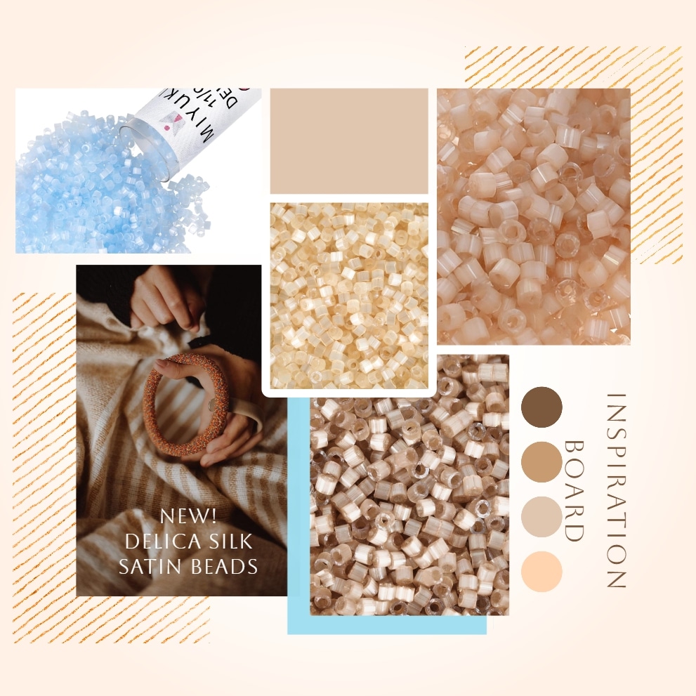 Delica Silk Satin Beads