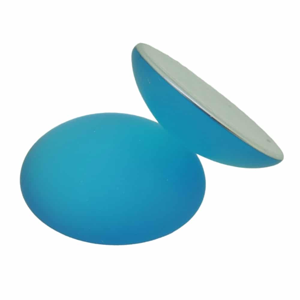 Lunasoft Lucite Cabochon 24mm Round Azure