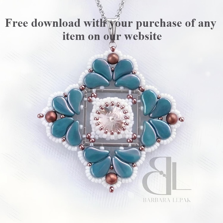 Aria Pendant Pattern – Free Pattern