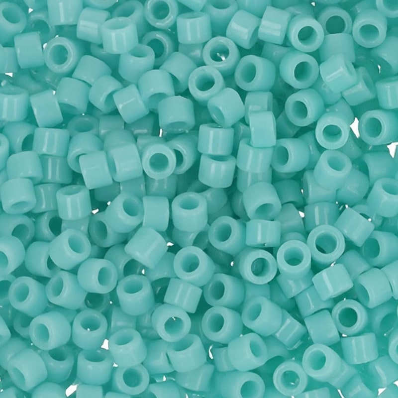 DB1136 Miyuki Delica Seed Beads 11/0 Opaque Sea Opal 7.2GM