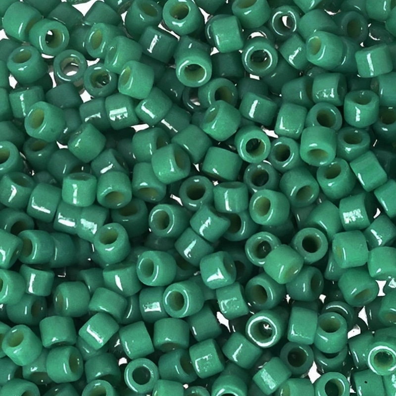 DB2127 Miyuki Delica Seed Beads 11/0 Duracoat Opaque Spruce 7.2GM