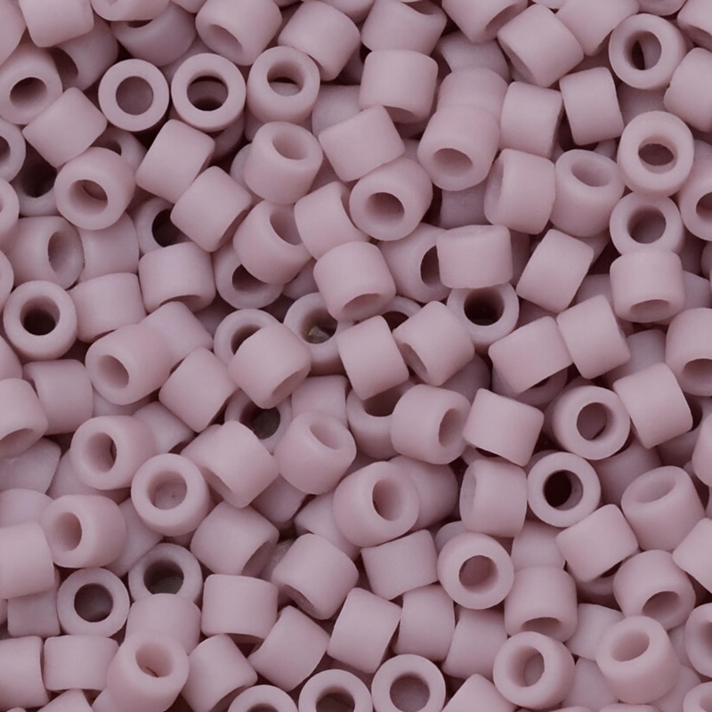 DB0758 Miyuki Delica Beads Size 11/0 Matte Opaque Lilac 7.2GM