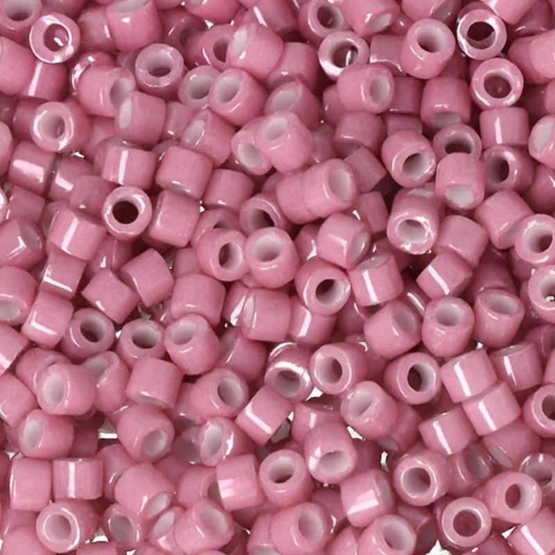 DB1376 Miyuki Delica Beads Size 11/0 Dyed Opaque Wine 7.2GM
