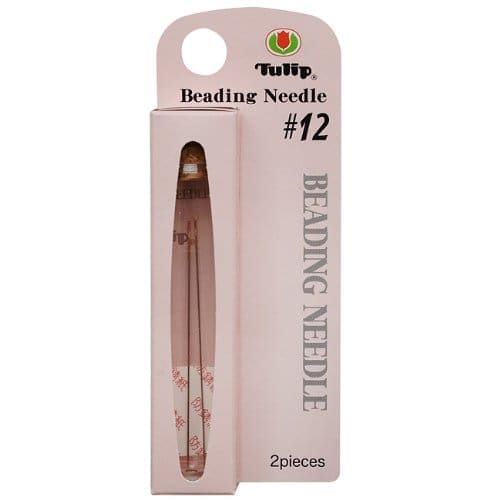 Tulip Beading Needles Size #12 47.5 x 0.35mm – 2 Pack