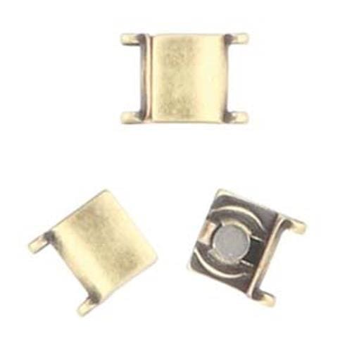 Cymbal Magnetic Clasp 2pcs Axos II – for Delica, Antique Brass