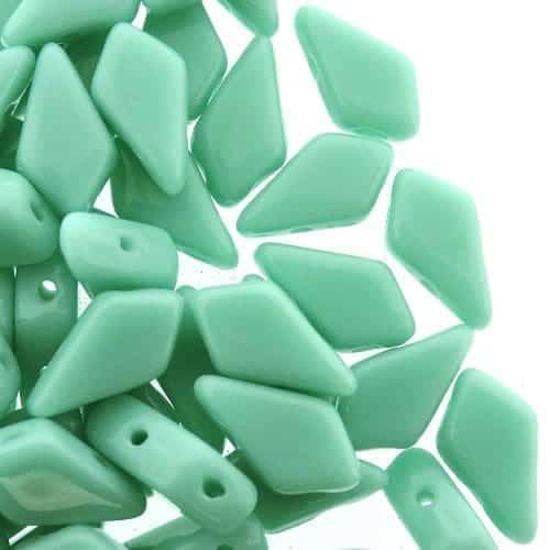 Kite Beads 2-Hole 9x5mm 9GM – Turquoise Green