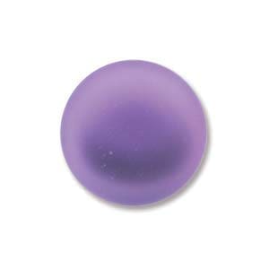 Lunasoft Lucite Cabochon 14mm Round Lavender