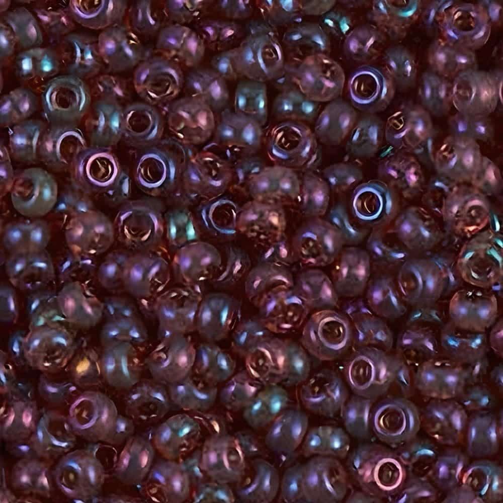 Miyuki Round Seed Beads Size 11/0 Amethyst Gold Luster 24GM