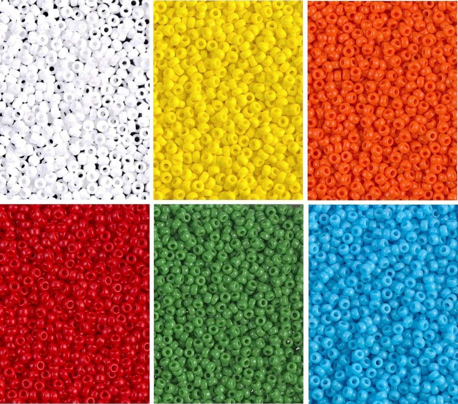 Miyuki Round Seed Beads Size 11/0 Opaque Combo